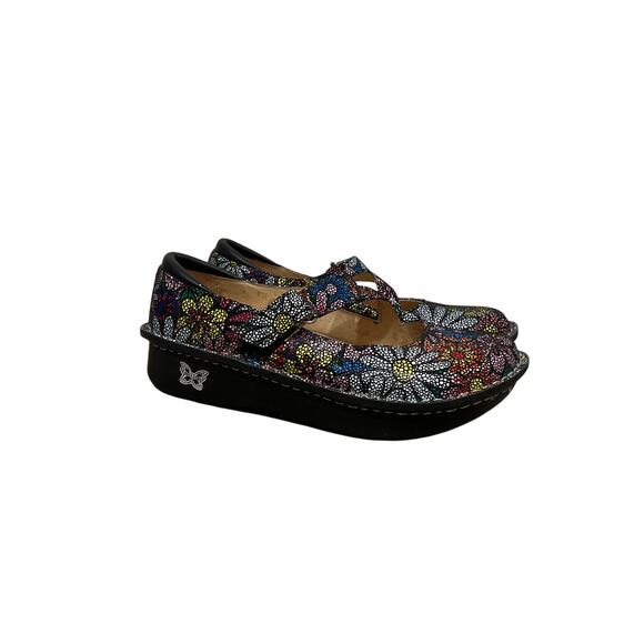 Alegria Shoes - Alegria, Classic Clogs, Floral Design, Size 7.5US/ 38, Like New